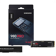 读速6900MB/s，500GB Samsung三星 980PRO NVMe M.2固态硬盘