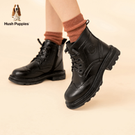 Hush Puppies 暇步士 2021秋季新款儿童马丁靴