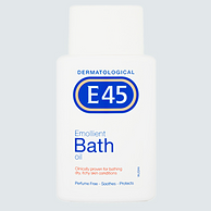 临期白菜！英国干性肌肤护理专家 E45 滋润沐浴油 500MLx2瓶