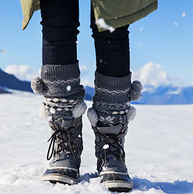 神价格！约35.5码，Sorel 北极熊 Carnival 女士加绒加厚保暖户外雪地靴