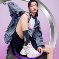 Kiss Kitty 2021冬款 女士轻翼机能老爹鞋运动鞋
