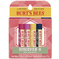 100%纯天然 Burt's Bees 小蜜蜂 经典护唇膏 4.25gx4支
