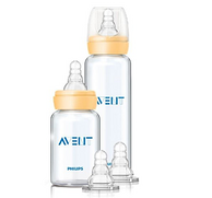 飞利浦 新安怡 AVENT 标准口径玻璃奶瓶新生儿套装