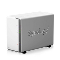 双盘位入门款，硬件级加密：Synology群晖 DiskStation DS220J 网络存储服务器