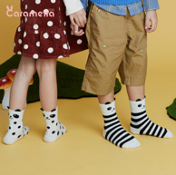 Caramella 秋冬款棉质儿童中筒袜 2双装x4件