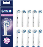 德亚直邮，原产地直发，敏感牙龈专用：10支装 欧乐B 替换牙刷头