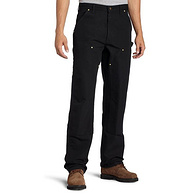 340g重磅，100%环锭纺棉，美国百年老牌：Carhartt 男士工装长裤B01