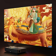 4K超清，杜比认证，2800ANSI：Formovie 峰米 T1 4K全色激光电视+100寸硬屏