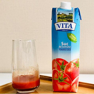 0糖0脂0添加，摩尔多瓦进口：1Lx4盒 VITA 100%鲜榨果蔬汁