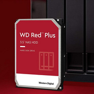 垂直非叠瓦，NAS专业：4TB WD西部数据 3.5寸机械硬盘 HDD 5400RPM