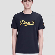 订制面料、日系棒球风：迪桑特 圆领运动短袖T恤