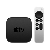亚马逊销冠！Apple苹果 TV 6代 2021款 4K电视盒子 32GB 黑色
