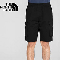 青岛代工厂出品、梭织面料+多口袋：TNF 工装五分裤