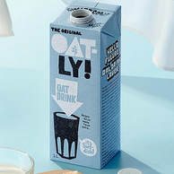 临期特价！瑞典进口，星巴克网红：1Lx2瓶 Oatly 原味高端燕麦奶