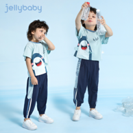 Jellybaby 杰里贝比 萌趣可爱男童运动套装