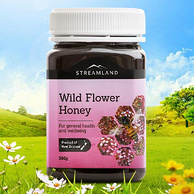 临期特价！新西兰进口：500g Streamland新溪岛 榉树野地花蜂蜜