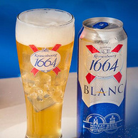 法国销量第一：500mlx12罐 Kronenbourg 1664 柑橘味精酿白啤酒