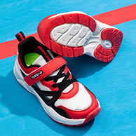 轻便抑菌防滑，探路者 儿童轻质大底弹力运动鞋 QFSK85701 5色