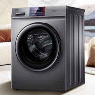 洗烘一体，带羽绒洗：10kg Haier海尔 全自动大容量晶彩屏滚筒洗衣机EG10010HB18S