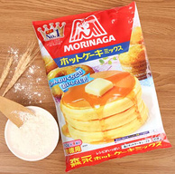 日本原装进口，森永 松饼粉 150g*4袋*2件