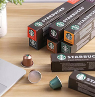 Starbucks 星巴克 Nespresso 浓郁胶囊咖啡 10粒*10盒