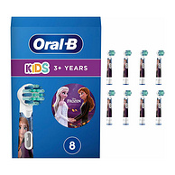 Oral-B 欧乐B Stages Power 儿童电动牙刷替换刷头*8支 冰雪奇缘款