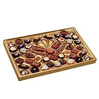 Lindt 瑞士莲 Pralinen Hochfein 多口味巧克力礼盒 50颗500g