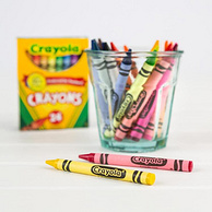 Crayola 绘儿乐 可水洗蜡笔24支*6盒