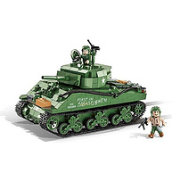 Cobi M4A3E2 突击坦克 模型积木