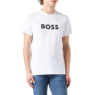 BOSS Hugo Boss 雨果·博斯 RN系列 UPF50+防晒 男士纯棉圆领短袖T恤50469289