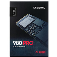 亚马逊销冠！Samsung 三星 980 PRO NVMe M.2 固态硬盘 2TB 带散热器