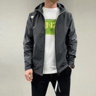 今春新款，Active Fit立体剪裁，YKK双拉链：迪桑特 梭织夹克运动外套
