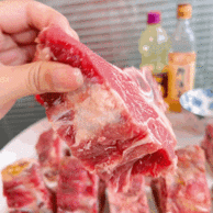 阿根廷进口 含肉量高达40%  辉能牧场 6斤 原切精选牛蝎子