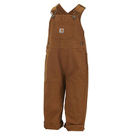 Carhartt 儿童经典工装帆布背带长裤 CM8609