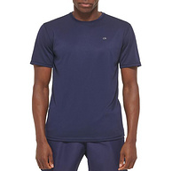 带UPF 40+防护，Calvin Klein 卡尔文·克莱恩 男式轻质速干防晒短袖T恤