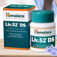 印度进口，喜马拉雅 liv52 DS 加强版护肝片 60片*9瓶