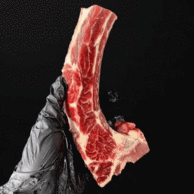 肉界天花板！阿根廷进口安格斯牛，拒绝注水拼接：南鲜港湾 原切牛肋排 2.5斤x2包