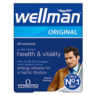 英国Vitabiotics Wellman 男/女士复合维生素 30片