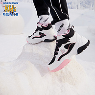 Skechers 斯凯奇 儿童中帮保暖雪地靴302527L （27.5-38码）多色