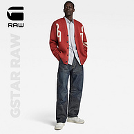 G-Star Raw 2023秋季新品 Holiday 89 GS 男士羊毛混纺针织开衫D24226