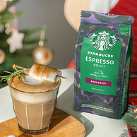 Starbucks 星巴克 Espresso Roast 深度烘培 研磨咖啡豆 200g*6袋