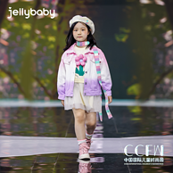 Jellybaby 杰里贝比 新年红色儿童纱裙加绒公主裙（80~140码）