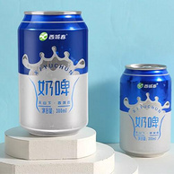 西域春 乳酸菌发酵奶啤 300ml*8罐装 混合装