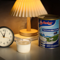 新西兰进口，Anchor安佳 高钙高蛋白全脂奶粉 900g罐装