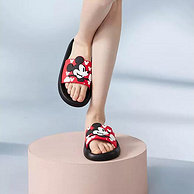 日本阪织屋&迪士尼联名 2023夏季新款女士卡通家居拖鞋 4色