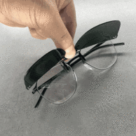 抗UV400 眼镜秒变墨镜！紫外线太阳镜墨镜夹片