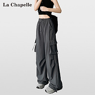 La Chapelle 拉夏贝尔 2024春季新款女式伞兵裤工装裤 4色
