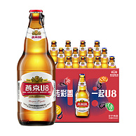 燕京啤酒 U8 特酿8度啤酒 500mL*12瓶