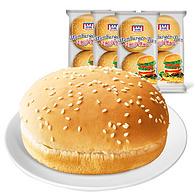 肯德基麦当劳供应商，Mankattan 曼可顿 双层自制汉堡胚24对（赠6包番茄酱+10张汉堡纸）