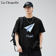 任选3件，La Chapelle City 拉夏贝尔网红纯棉短袖T恤男女款春夏季合集 多款